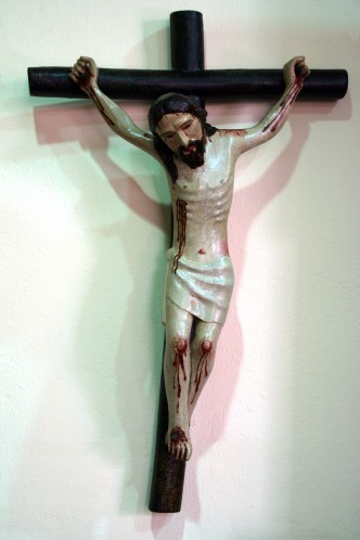 Cristo después de la restauración.